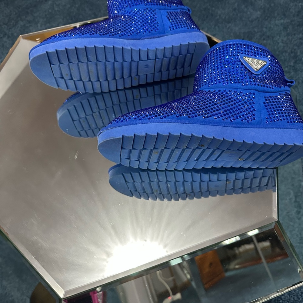 Cape Robbin Blue Rhinestone Boots 11 never worn - Picture 5 of 7